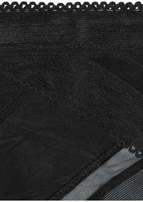Calvin Klein Underwear Icon Stretch-satin Briefs - Black