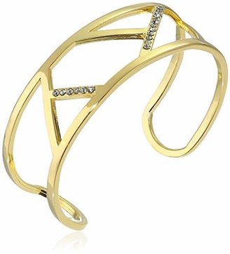 Paige Novick PHUN by Scarlett Collection Gold-Plated Open Cuff Bracelet