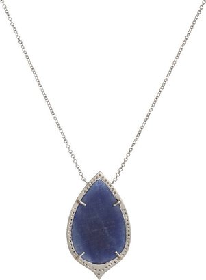 Cathy Waterman Thorn Pendant Necklace-Colorless