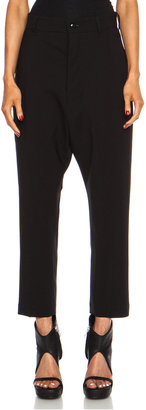 Rick Owens Easy Astaire Wool Pant