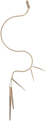 Alexis Bittar Long Crystal Encrusted Spear Necklace