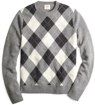 Brooks Brothers Argyle Crewneck Sweater