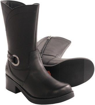 Harley-Davidson Lise Motorcycle Boots - 12”, Leather, Side Zip (For Women)