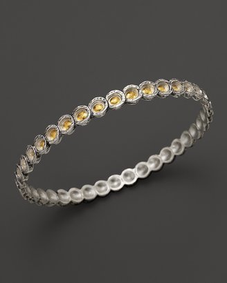 Gurhan Sterling Silver and 24K Yellow Gold Maize Bangle