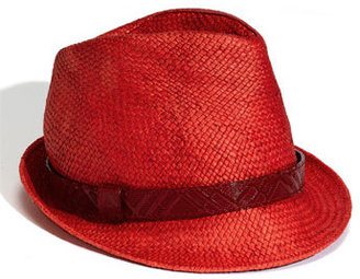 Burberry Synthetic Straw Trilby