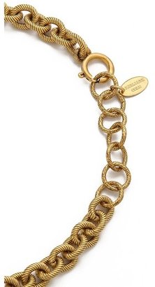 Elizabeth Cole Lace Necklace