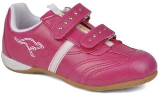 KangaROOS Kids's Erica Velcro Trainers In Pink - Size Uk 6 / Eu 39