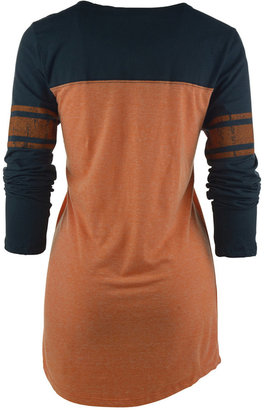 5th & Ocean Women's Long-Sleeve Denver Broncos Button Vintage T-Shirt