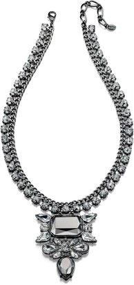 Fiorelli Costume Statement necklace with crystal cluster