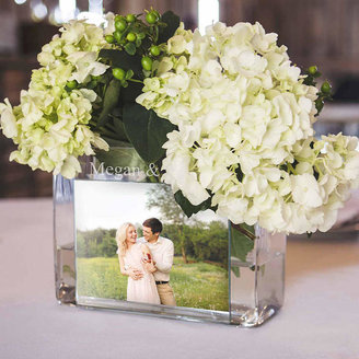 Cathy's Concepts CATHYS CONCEPTS Personalized Glass Photo Vase