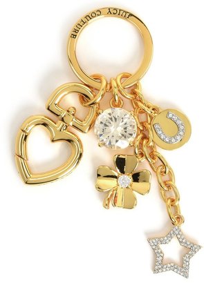 Juicy Couture Lucky Iconic Charm Keyfob