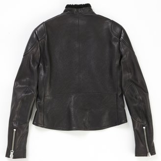 Acne Studios Black Leather Jacket