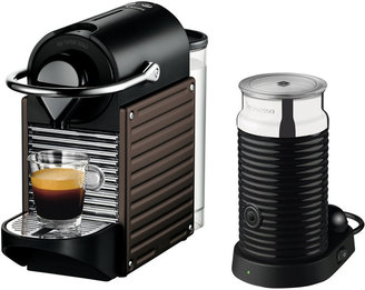 Krups Nespresso Pixie & Aeroccino - Brown XN3018