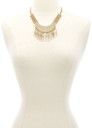 Charlotte Russe Spiky Fringe Collar Necklace