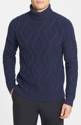 J. Lindeberg 'Lucas' Cable Knit Turtleneck Sweater