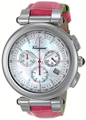 Ferragamo Women's FI3010014 IDILLIO Analog Display Swiss Quartz Pink Watch