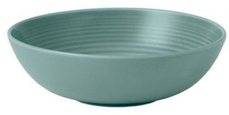 Royal Doulton Aqua 'Maze' ripple 18cm cereal bowl