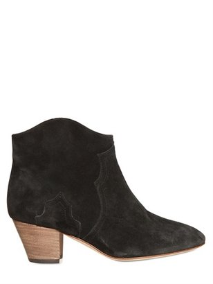 Isabel Marant 50mm Dicker Suede Low Boots