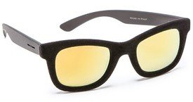 Italia Independent Square Velvet Sunglasses