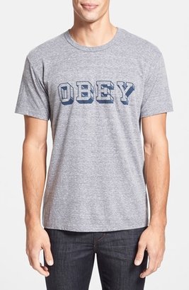 Obey 'University' Graphic T-Shirt