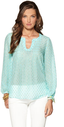 Lilly Pulitzer Colby Pintuck Top