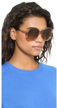 Bottega Veneta Geometric Glam Sunglasses