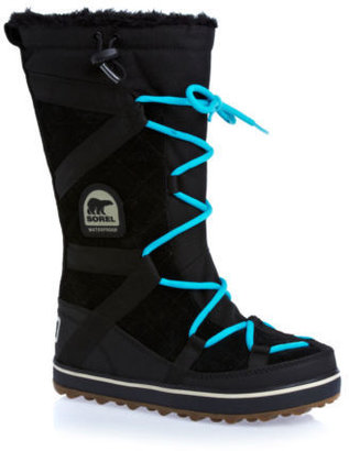 Sorel Glacy Explorer  Womens  Boots - Black