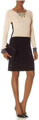 The Limited Side Placket Sweater Dress