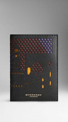 Burberry Milan Motif Passport Cover