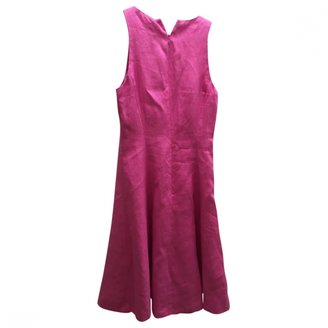 Ralph Lauren COLLECTION Pink Linen Dress