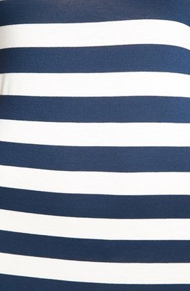 Everleigh Multi Stripe Short Sleeve Maxi Dress (Regular & Petite)