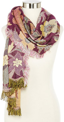 JCPenney Blossom Jacquard Scarf