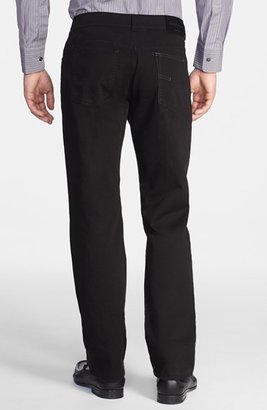 Ferragamo Five-Pocket Slim Fit Straight Leg Trousers