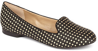Arturo Chiang Beatrixx Dotted Hair Calf Loafers