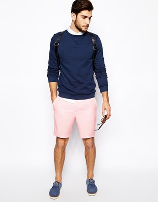 ASOS Slim Fit Shorts In Oxford
