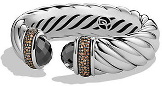 David Yurman Waverly Bracelet with Hematite and Gray Diamonds