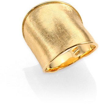 Marco Bicego Lunaria 18K Yellow Gold Large Band Ring