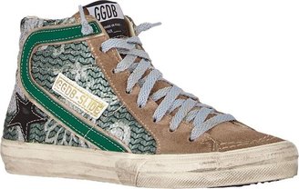 Golden Goose Deluxe Brand 31853 Golden Goose Slide Sneakers-Green