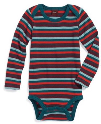 Tea Collection 'Fritzi' Stripe Cotton Bodysuit (Baby)