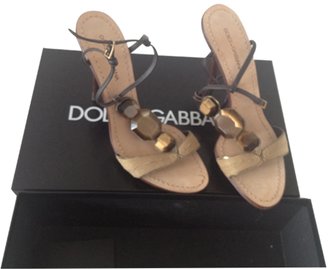 Dolce & Gabbana Beige Sandals