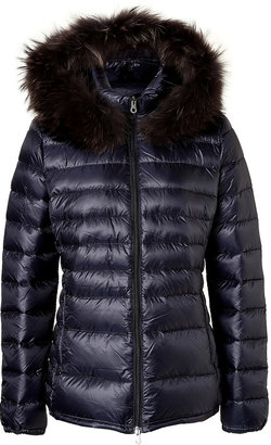 Duvetica Nefele Down Jacket with Fur-Trimmed Hood