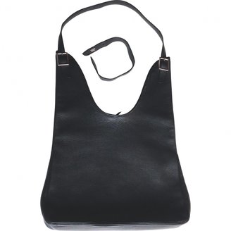 Hermes Black Leather Handbag