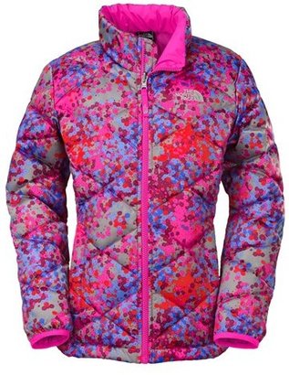 The North Face 'Aconcagua' Water Resistant Down Jacket (Little Girls)