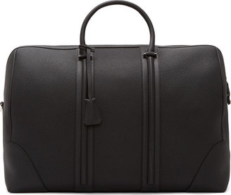 Givenchy Black Leather Weekender Bag