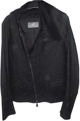 McQ Black Wool Biker jacket