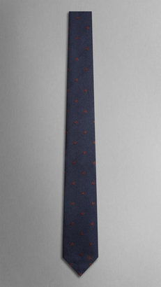 Burberry Dot Pattern Silk Tie