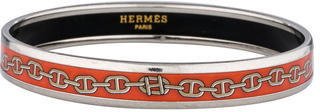 Hermes Narrow Enamel Bracelet