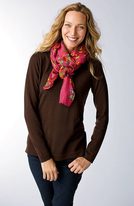 J. Jill Autumn floral scarf