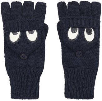 Stella McCartney Girls Navy 'Boone' Gloves