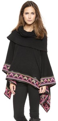6 Shore Road by Pooja Deserts Embroided Poncho